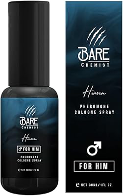Bare Chemist Heaven Pheromone Cologne for Men 1.01oz Spray