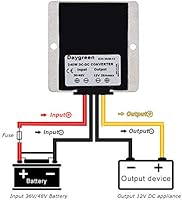 Daygreen 36V/48V to 12V 20A DC-DC Buck Converter — image 3