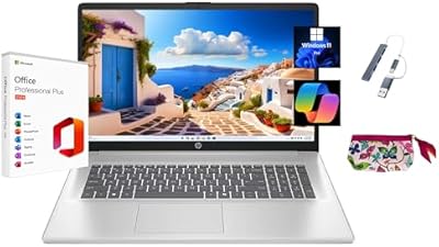 HP 2025 17.3″ Laptop, Intel Core i3-N305, 16GB RAM, 1TB SSD