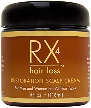 RX 4 Hair Loss Scalp Cream, 4oz