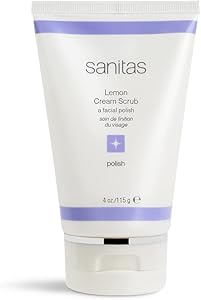 Sanitas Skincare Lemon Cream Scrub 4oz Review