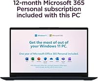 Lenovo IdeaPad 15.6-inch Laptop, 12GB RAM, 512GB SSD, Intel Celeron N4500 — image 2