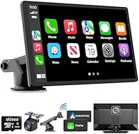 RLIERCI 9″ Wireless Carplay Screen with 4K Dash Cam — image 1