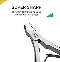 Rui Smiths Ultra-Premium Stainless Steel Cuticle Nippers, 5mm Jaw — image 3