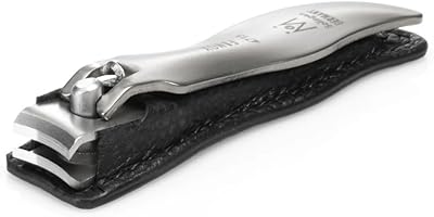 GERMANIKURE Economy Small Nail Clipper in Leather Case
