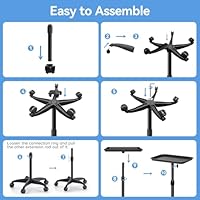 VERYTOP Salon Tray Premium Aluminum Tattoo Tray on Wheels — image 6