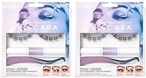 Kiss Falscara Eyelash Starter Kit Lengthening (Pack of 2) Review