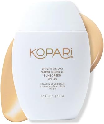 Kopari Bright as Day Sheer Mineral Sunscreen SPF 50, 1.7oz