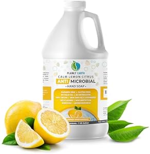 Plainly Earth Antimicrobial Liquid Hand Soap, Calm Lemon Citrus - 1 Gallon Review