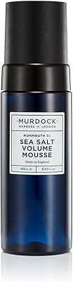 Murdock London Sea Salt Volume Hair Mousse for Men, 5.07oz