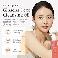 NOONI Snow Aqua 0 Ginseng Deep Cleansing Oil 200mL — image 2