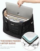 LOVEVOOK Large Puffer Tote Bag with Zipper — image 6