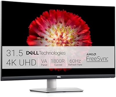 Dell S3221QS 32″ 4K UHD Curved Monitor