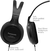 Panasonic RP-HT161-K Over-Ear Headphones — image 3