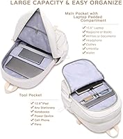 LXYGD 15.6-inch Laptop Backpack for Teens and Students — image 3