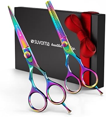 Suvorna 5.5″ Hair Cutting Scissors Set