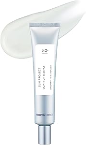 THANKYOU FARMER Sun Project Ligh Sun Essence SPF 50 40mL Review