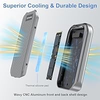 StarLinker 40Gbps M.2 NVMe SSD Enclosure 8TB — image 4