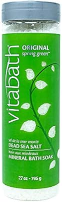 Vitabath Original Spring Green Mineral Bath Soak 27 oz