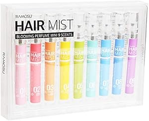 RAMOSU Hair Mist Blooming Perfume Mini Set 9 Scents 9.5mL