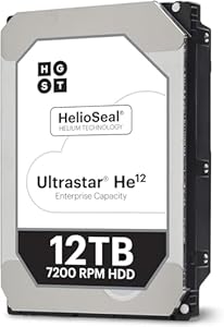 HGST Ultrastar He12 12TB 7200 RPM HDD