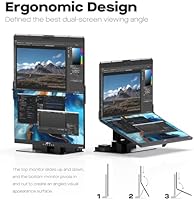 Mobile Pixels Geminos T Dual 24-inch Stacked Monitors — image 2