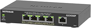 NETGEAR GS305EP 5-Port PoE Gigabit Ethernet Switch Review