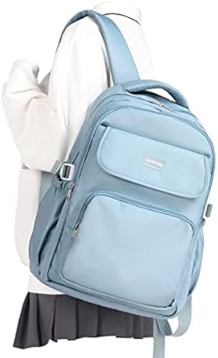 Lightweight College School Backpack for Women