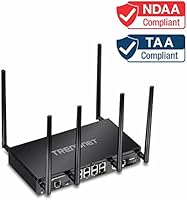 TRENDnet TEW-829DRU AC3000 Tri-Band Wireless Gigabit Dual-WAN VPN SMB Router — image 3