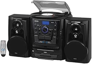 Jensen JMC-1250 Bluetooth 3-Speed Stereo Turntable Review