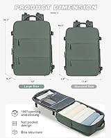 Wepadre Large Travel Backpack for Women and Men — image 3