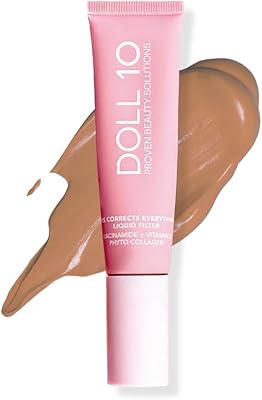 Doll 10 TCE Liquid Filter CC Cream - Tan/Deep - 30 Day Supply