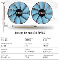 SRhonyra RX 580 8GB GDDR5 Graphics Card — image 4