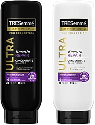 TRESemmé Ultra Keratin Repair Concentrate Shampoo & Conditioner Combo Pack