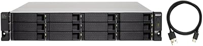 QNAP TL-R1200C-RP 12-Bay Rackmount JBOD Storage Enclosure