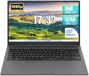 IJKKJI MTL1732 17.3-inch Laptop, Celeron N5095, 8GB RAM, 512GB SSD Review
