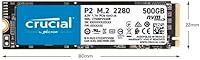 Crucial P2 2TB NVMe PCIe M.2 SSD — image 2