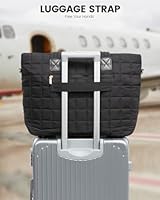 LOVEVOOK Large Puffer Tote Bag with Zipper — image 5