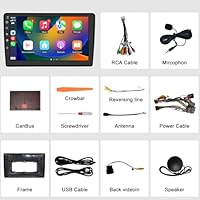 AWESAFE Car Radio Stereo for Chevy and GMC with Wireless Apple CarPlay Android Auto 10.1 Inch Touch Screen — image 7