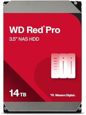 Western Digital 14TB WD Red Pro NAS Hard Drive