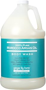 Ginger Lily Farms 100% Pure Morocco Argan Oil Body Wash 1 Gallon Review