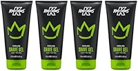 King of Shaves Cooling Shave Gel Aloe+Tea Tree 4x175mL — image 1