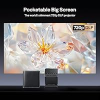 Aurzen ZIP Tri-Fold Mini Projector — image 3