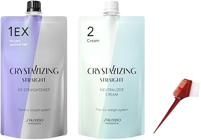TSTADVANCE Japanese Hair Rebonding and Straightening Treatment 1EX with Neutralizing Cream 2 for Resistant Hair