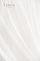 Ling's Moment 10ft x 10ft White Sheer Wedding Backdrop Curtains, 2 Panels — image 7