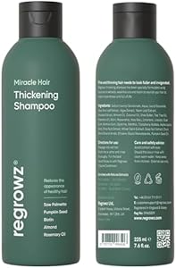 Regrowz Hair Thickening Shampoo 7.6oz Review