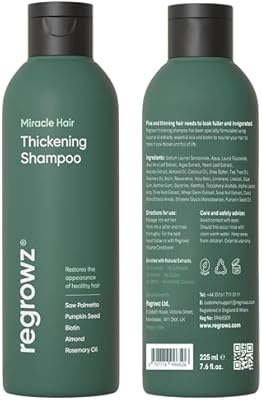 Regrowz Hair Thickening Shampoo 7.6oz
