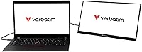 Verbatim 14″ Portable Monitor USB-C HDMI Full HD 1080p IPS Display — image 2