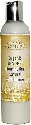 Glimmer Goddess Organic DHA Free Self Tanner 8oz