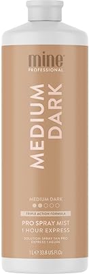 MineTan Spray Tan Solution - Bronze Collection, Dark, 33.8 Fl Oz